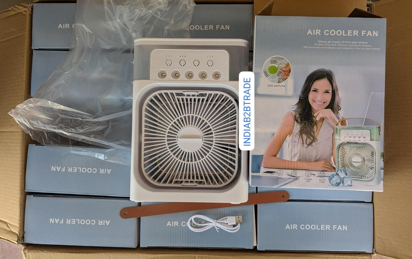 Water cooler fan