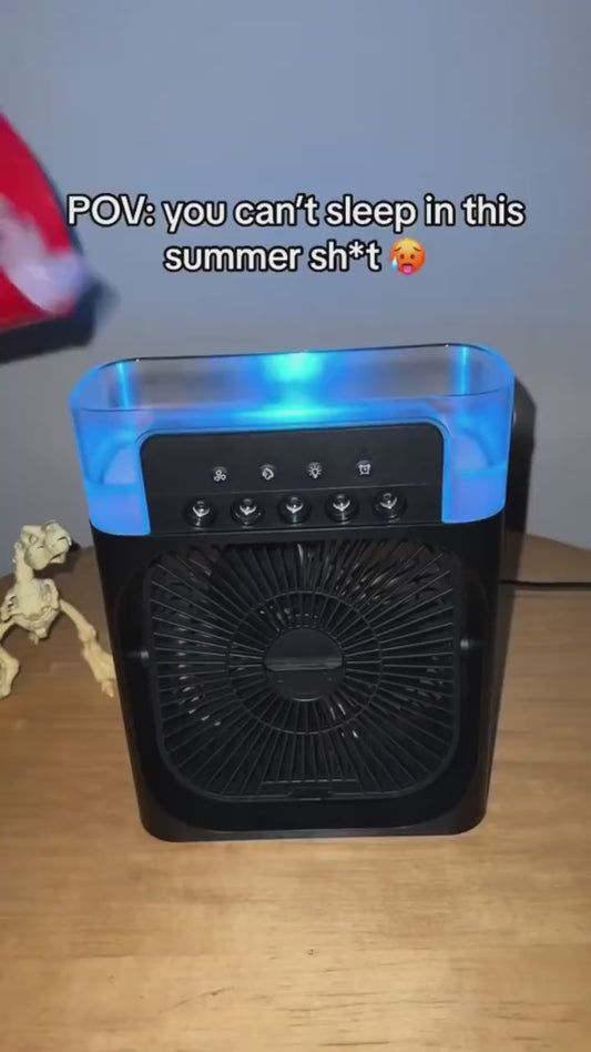 Water cooler fan